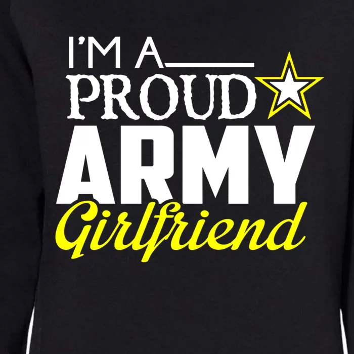 I'm A Proud Army Friend Design Military Friend Gift Womens California Wash Sweatshirt