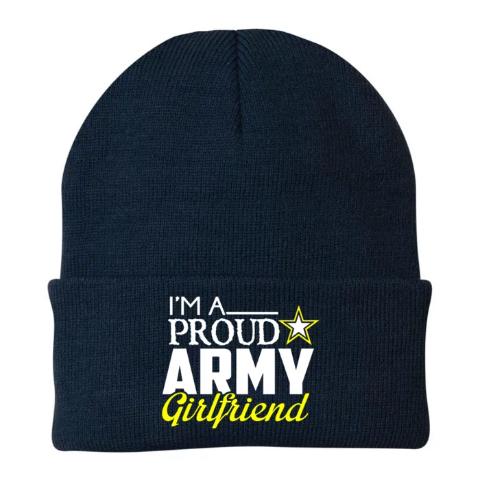 I'm A Proud Army Friend Design Military Friend Gift Knit Cap Winter Beanie