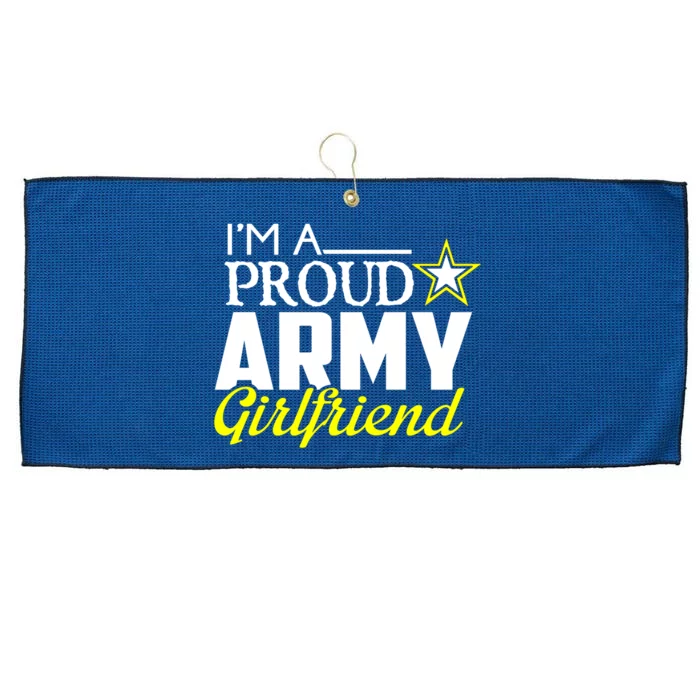 I'm A Proud Army Friend Design Military Friend Gift Large Microfiber Waffle Golf Towel