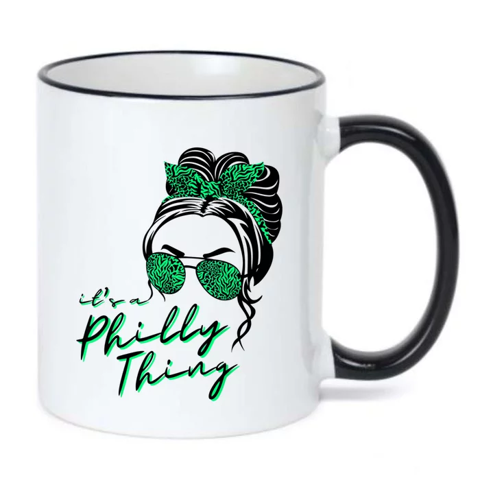 IT'S A PHILLY THING | Its A Philadelphia Thing | It's A Philly Thing Girl Bun Black Color Changing Mug