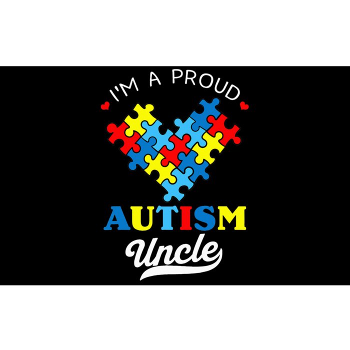 I'm A Proud Autism Uncle Autism Awareness Autistic Nephew Bumper Sticker