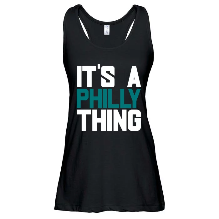 Its A Philly Thing Philadelphia Football Ladies Essential Flowy Tank