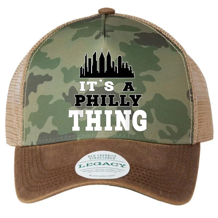 It's A Philly Thing Its A Philadelphia Thing Fan Legacy Tie Dye Trucker Hat