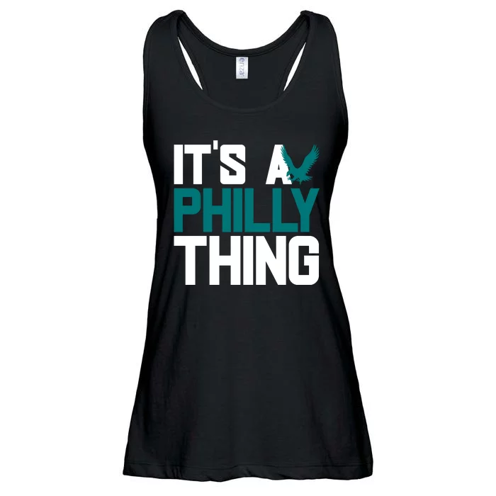 Its A Philly Thing Philadelphia Football Ladies Essential Flowy Tank