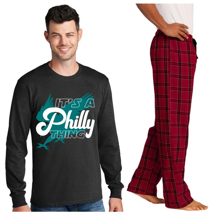 Its A Philly Thing Philadelphia Football Long Sleeve Pajama Set