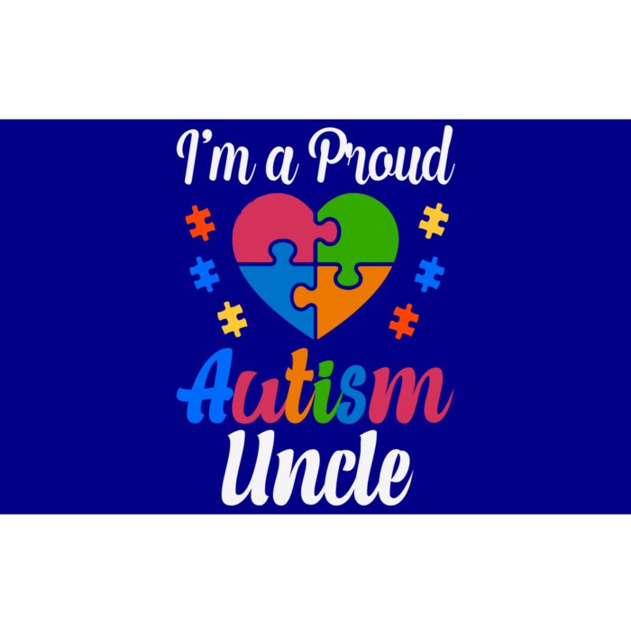 I'm A Proud Autism Uncle Cute Gift Bumper Sticker