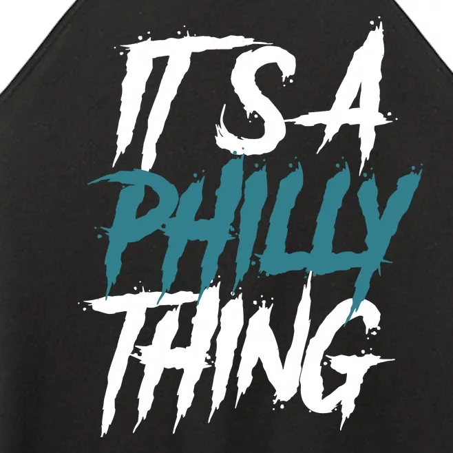 Its A Philly Thing Philadelphia Football Fan Bird Gang Women’s Perfect Tri Rocker Tank