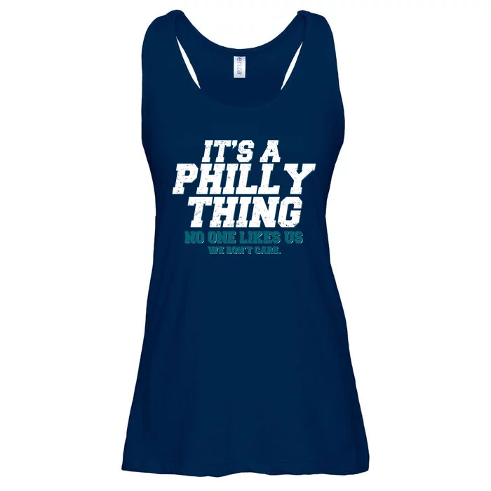 It's A Philly Thing No One Likes Us We Don't Care Football Fan Ladies Essential Flowy Tank