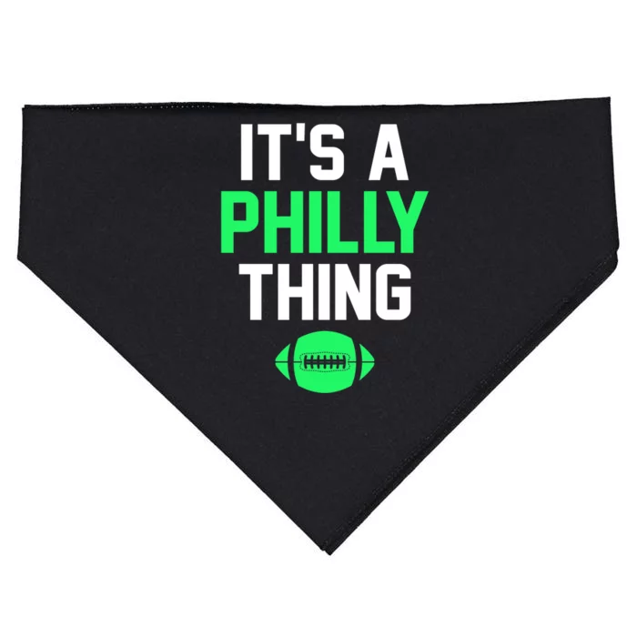 It's A Philly Thing Football USA-Made Doggie Bandana