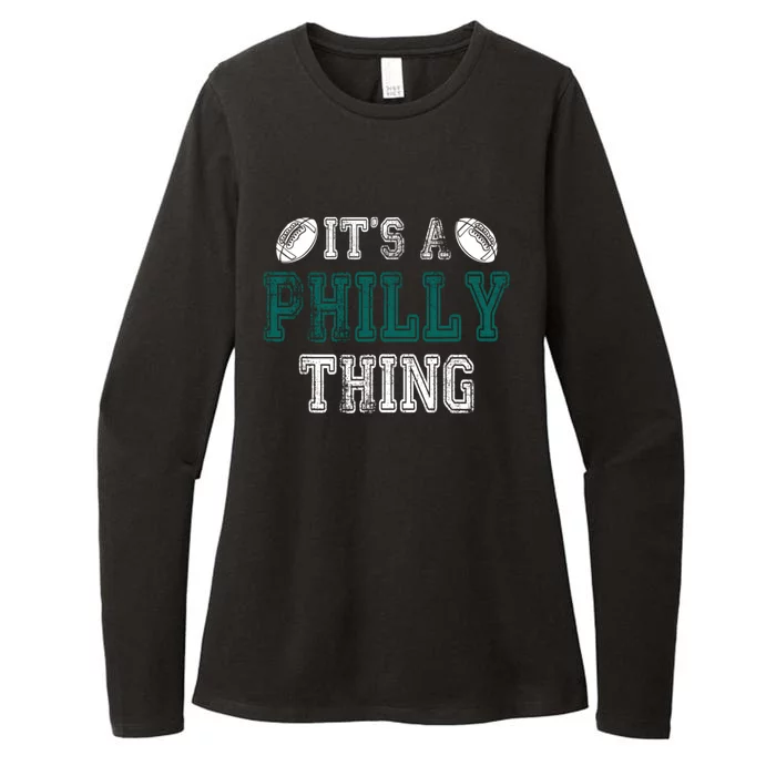 It's A Philly Thing Philadelphia Football Womens CVC Long Sleeve Shirt