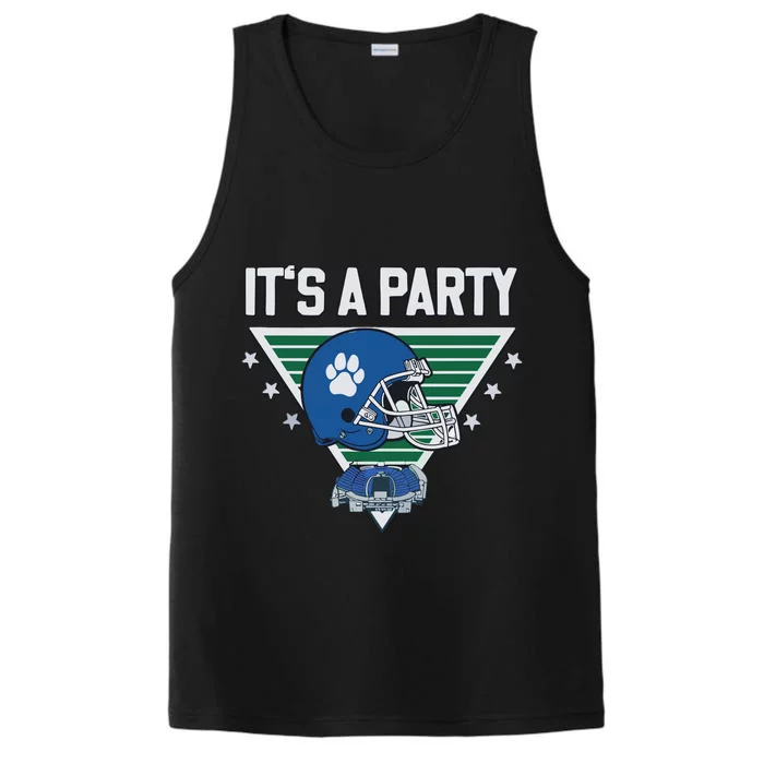 ItS A Party Helmet Vintage Performance Tank