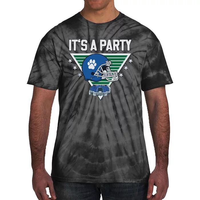 ItS A Party Helmet Vintage Tie-Dye T-Shirt