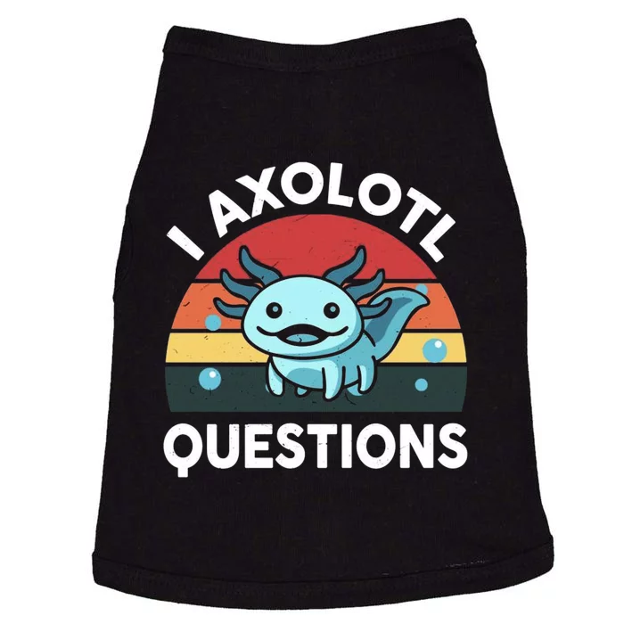 I Axolotl Questions Doggie Tank