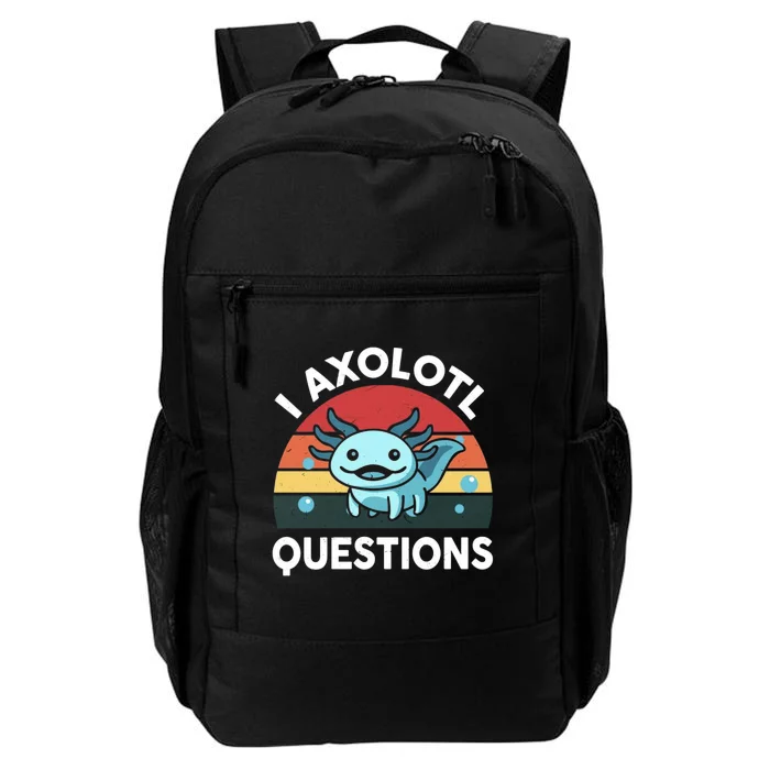 I Axolotl Questions Daily Commute Backpack