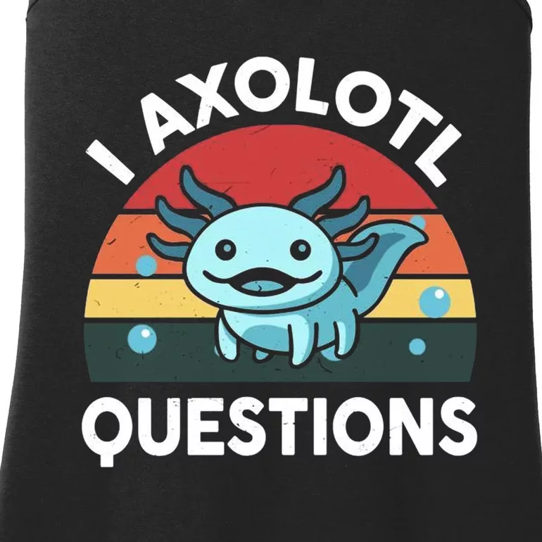 I Axolotl Questions Ladies Essential Tank