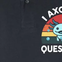 I Axolotl Questions Softstyle Adult Sport Polo