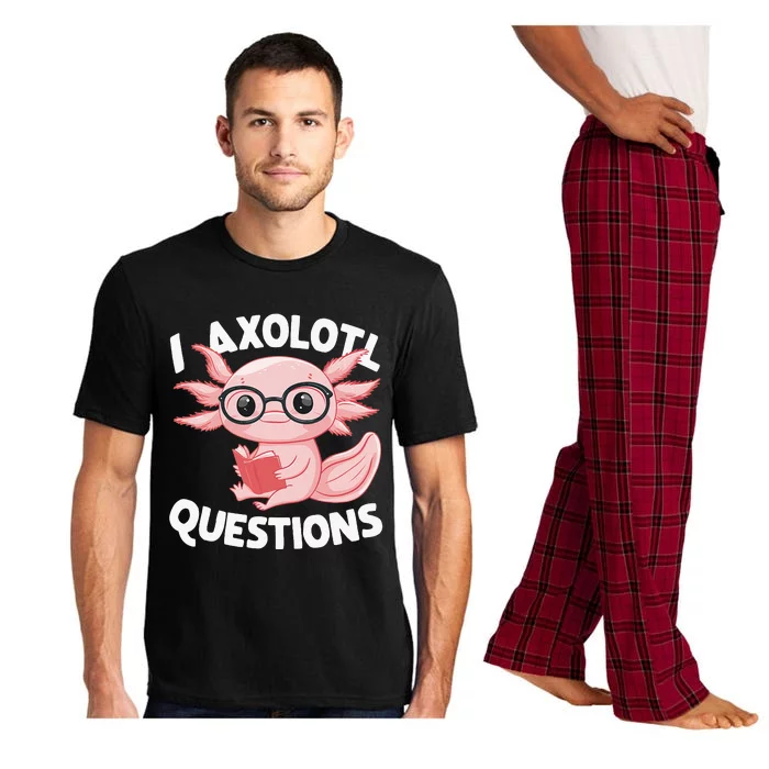 I Axolotl Questions Cute Axolotl Pajama Set