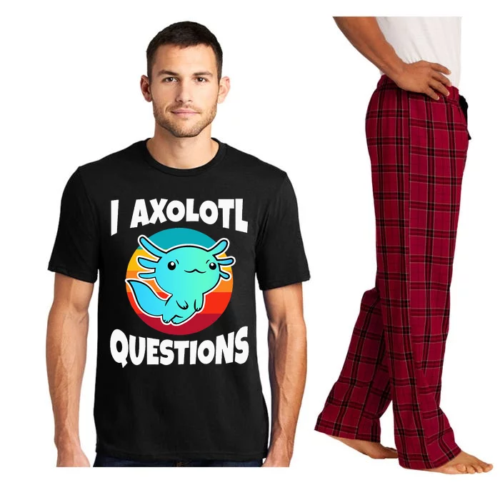 I Axolotl Questions Vintage Pajama Set