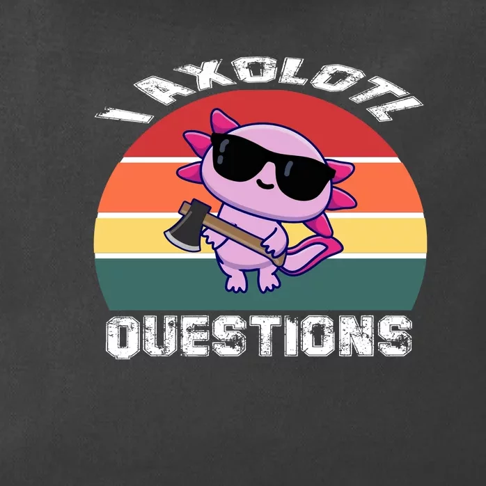 I Axolotl Questions Zip Tote Bag