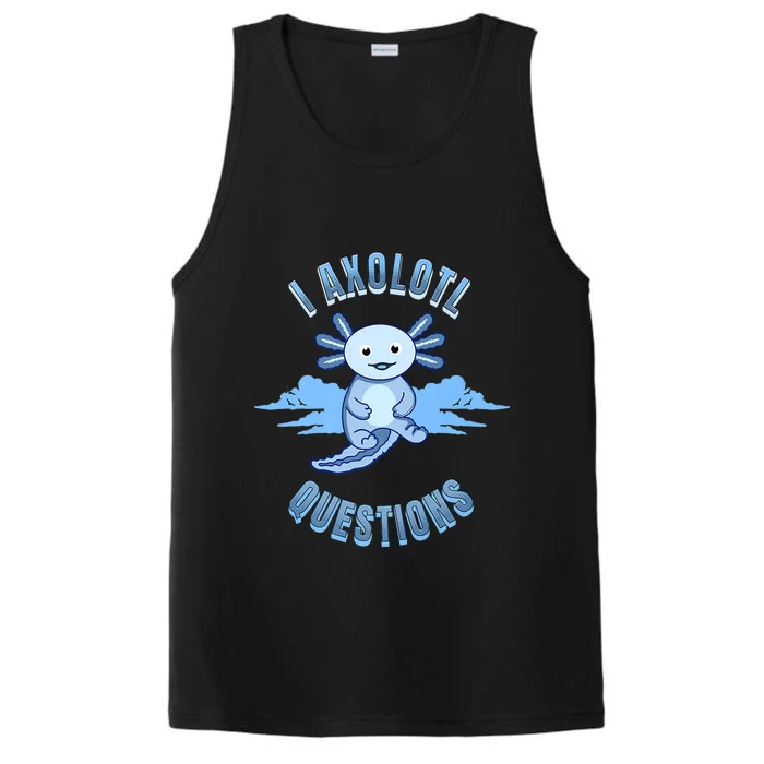 I Axolotl Questions Blue Axolotl Design Performance Tank