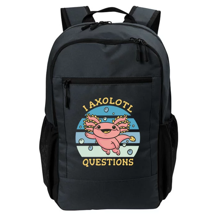 I Axolotl Questions Daily Commute Backpack