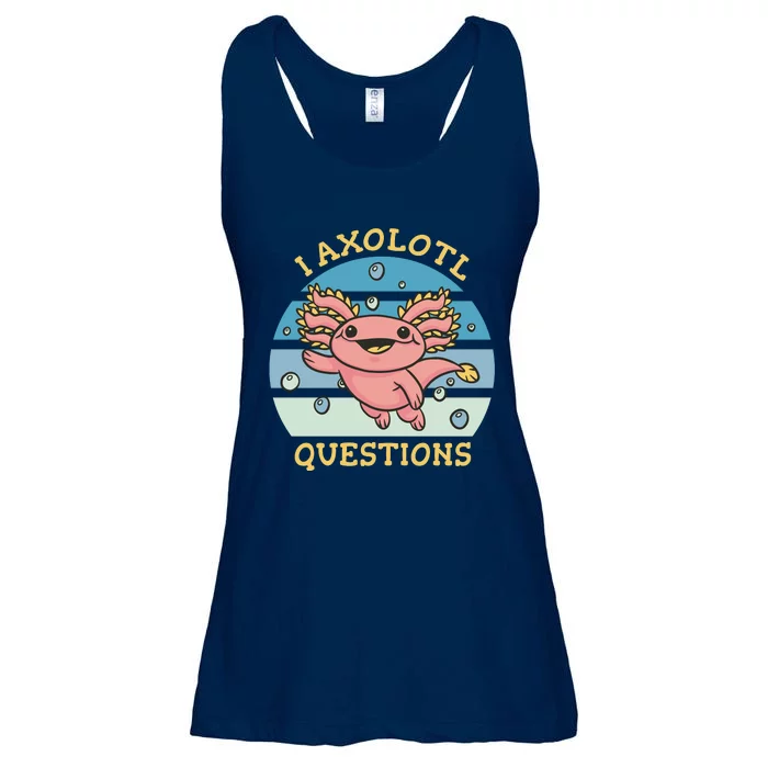 I Axolotl Questions Ladies Essential Flowy Tank