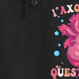 I Axolotl Questions Axolotl Womens Cute Axolotl Retro Dry Zone Grid Performance Polo