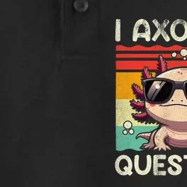 I Axolotl Questions Dry Zone Grid Performance Polo