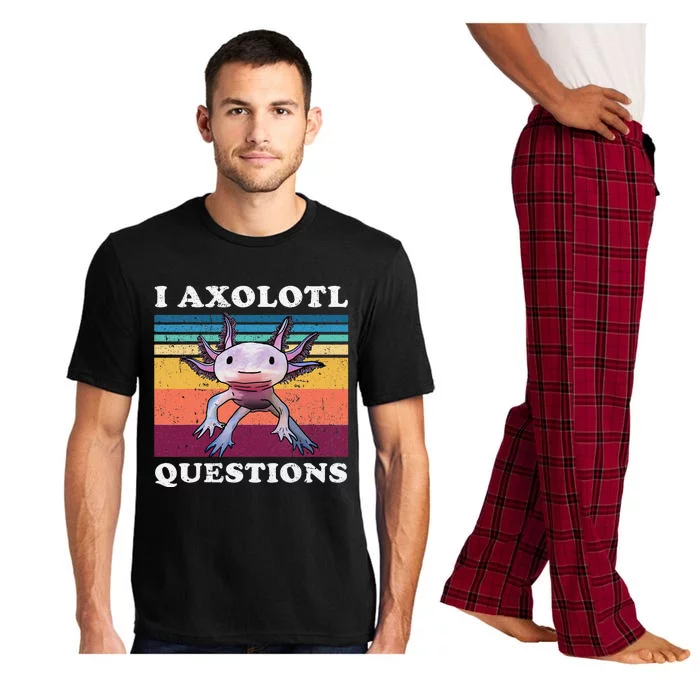 I Axolotl Questions Cute Axolotl Pajama Set