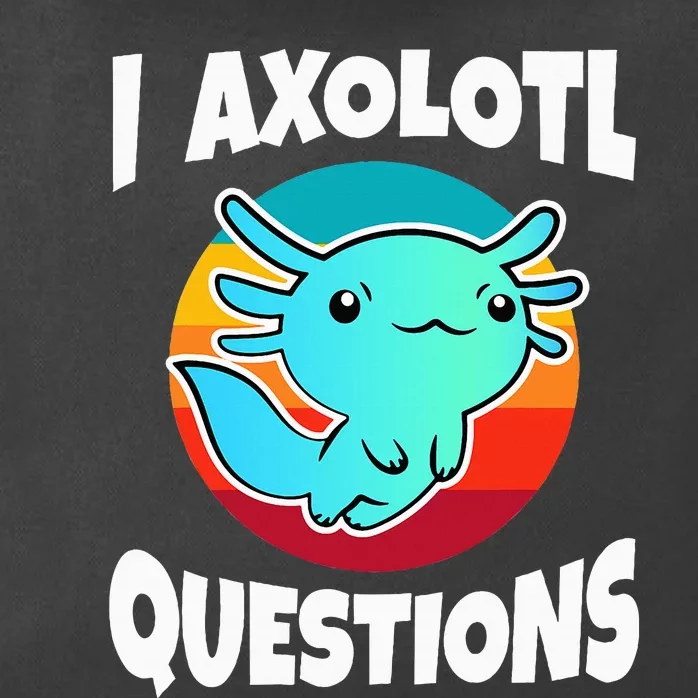 I Axolotl Questions Zip Tote Bag