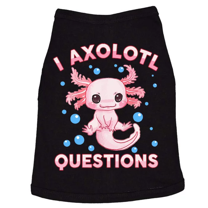 I Axolotl Questions Axolotl Doggie Tank