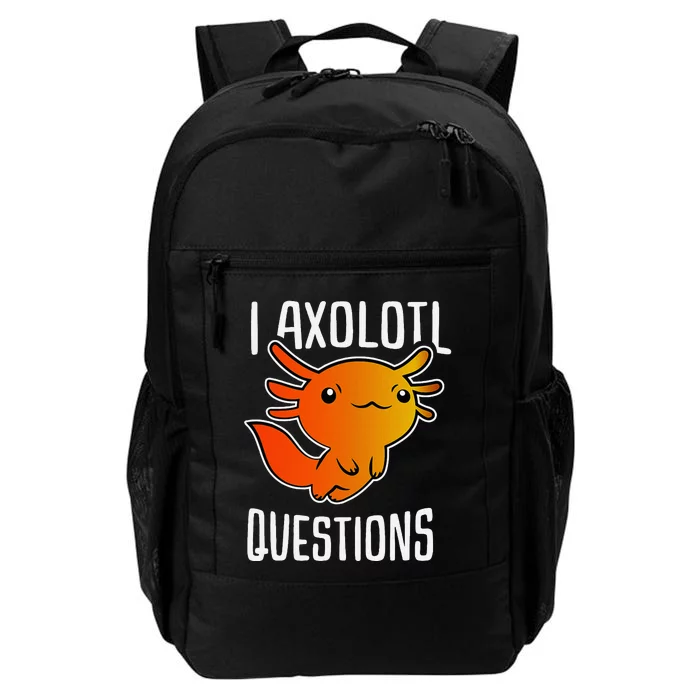 I Axolotl Questions Daily Commute Backpack