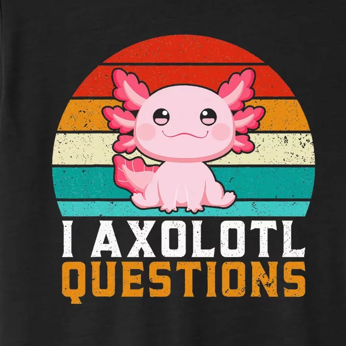 I Axolotl Questions Axolotl ChromaSoft Performance T-Shirt