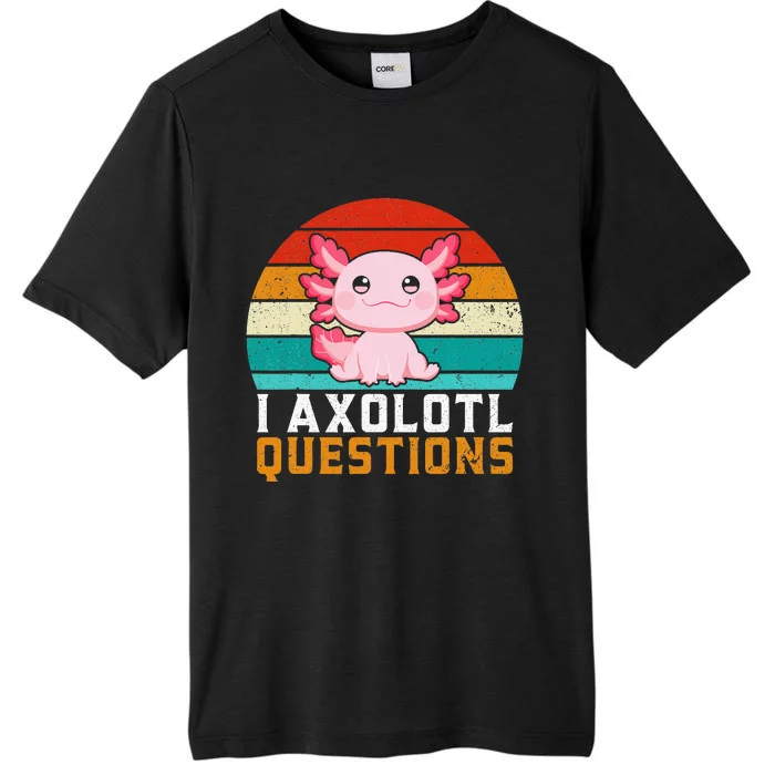 I Axolotl Questions Axolotl ChromaSoft Performance T-Shirt