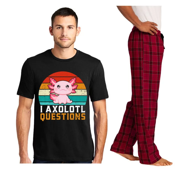 I Axolotl Questions Axolotl Pajama Set