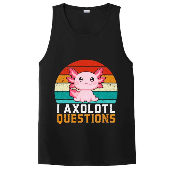 I Axolotl Questions Axolotl Performance Tank