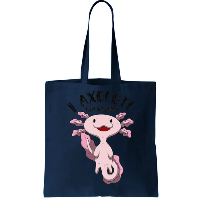 I Axolotl Questions Funny Puns Children Gift Tote Bag