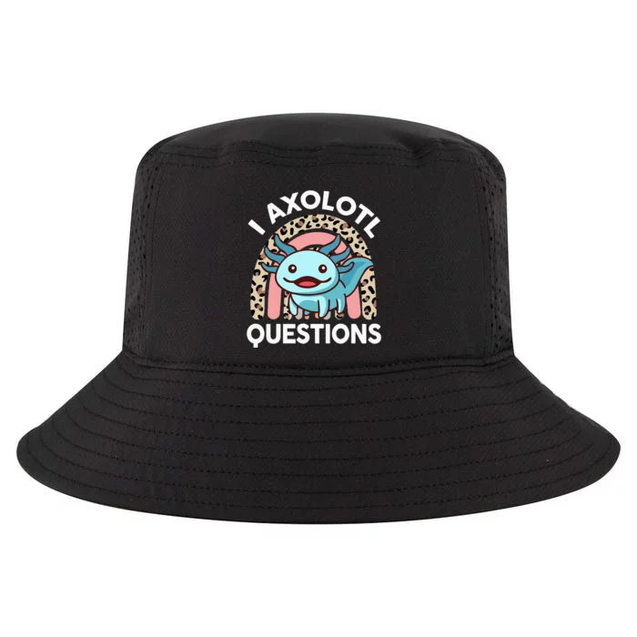 I Axolotl Questions Cool Comfort Performance Bucket Hat