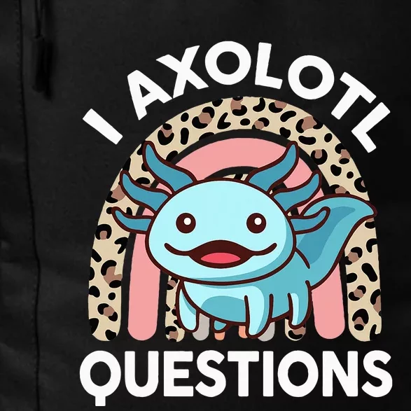 I Axolotl Questions Daily Commute Backpack