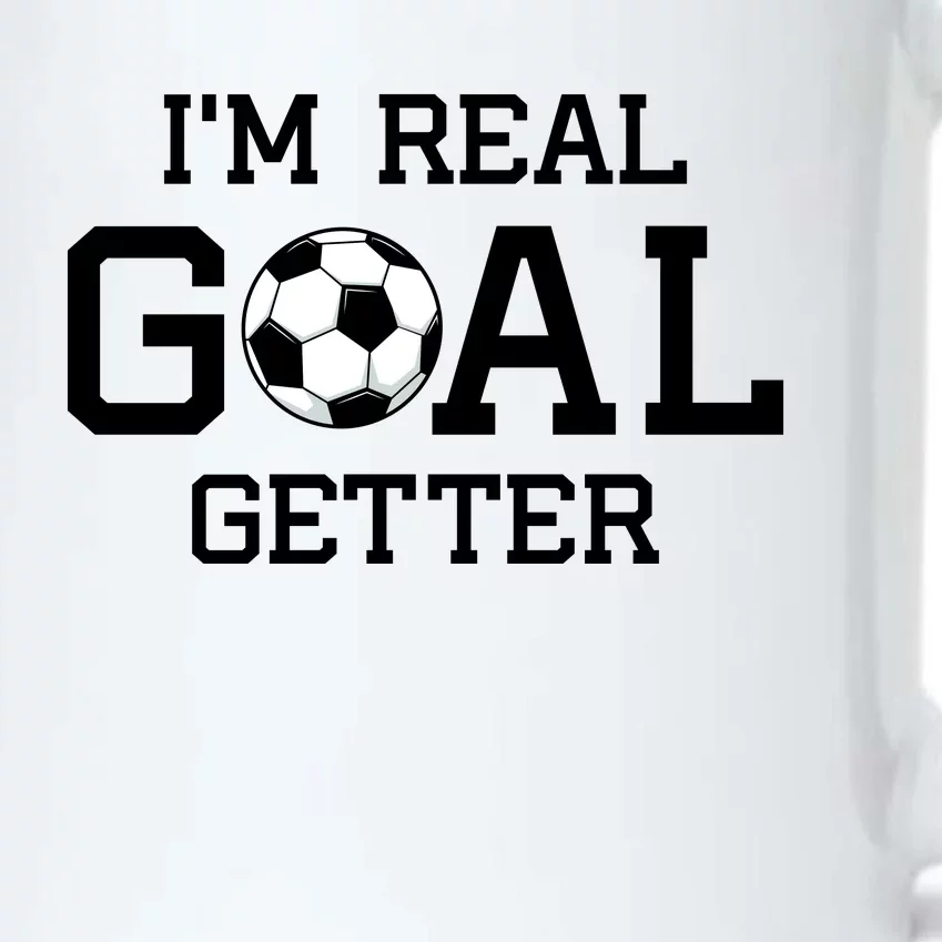 I'm A Real GOAL Getter Soccer Black Color Changing Mug