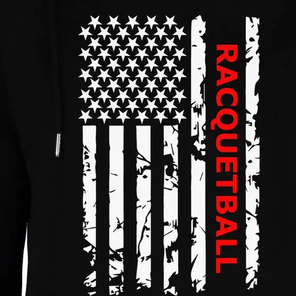 It's A Racquetball Thing funny racquet sports Womens Funnel Neck Pullover Hood