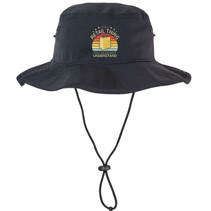 ItS A Retail Thing Checkout Retro Retail Store Worker Legacy Cool Fit Booney Bucket Hat