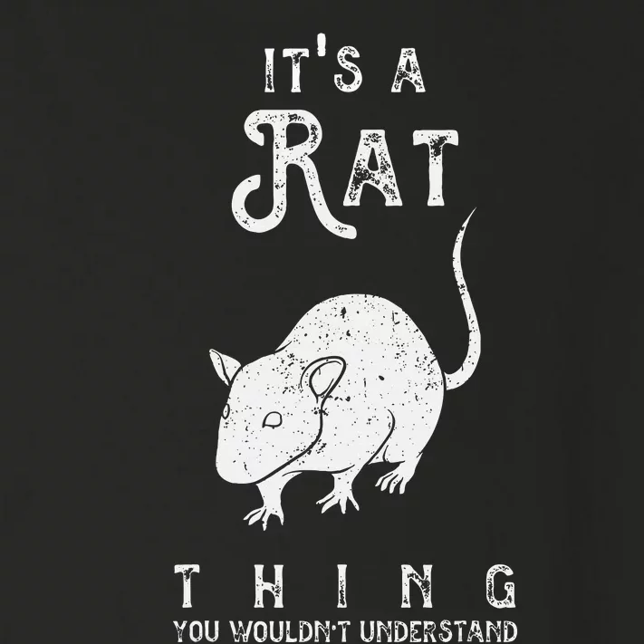 ItS A Rat Thing Rat Funny Mouse Lover Cute Mice Toddler Long Sleeve Shirt