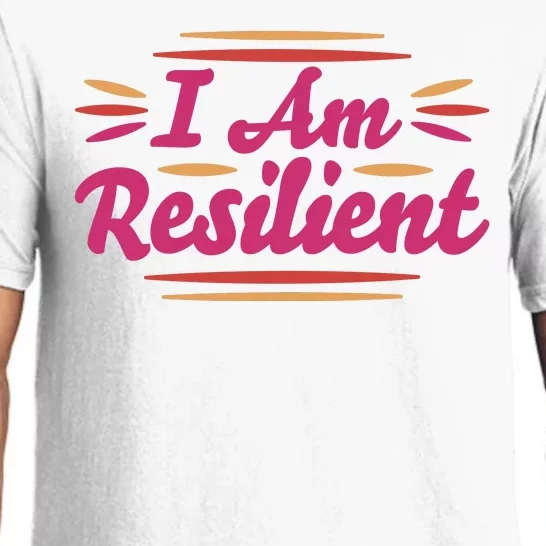 I Am Resilient Quote Pajama Set