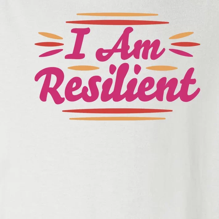 I Am Resilient Quote Toddler Long Sleeve Shirt