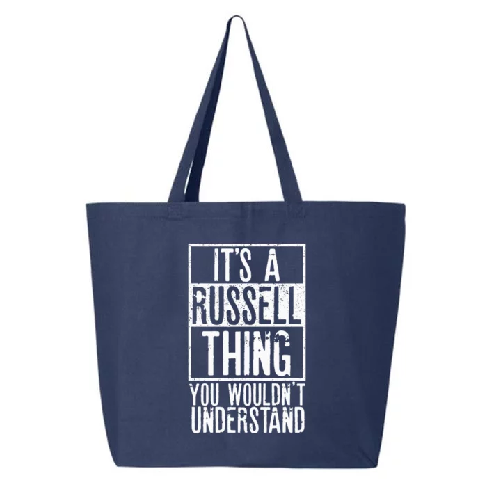 Its A Russell Thing You Wouldnt Understand 25L Jumbo Tote