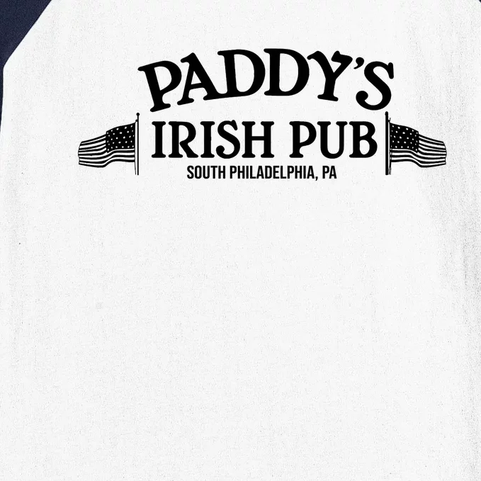 Its Always Sunny In Philadelphia Paddys Pub Logo Baseball Sleeve Shirt