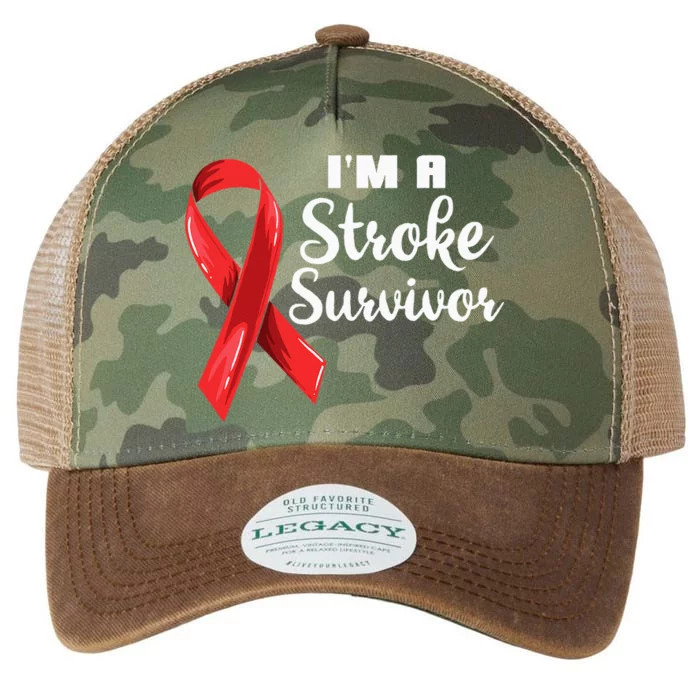 Im A Stroke Survivor Stroke Awareness Legacy Tie Dye Trucker Hat