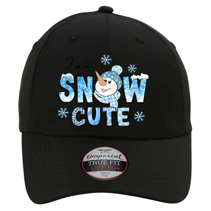 I Am Snow Cute Snow Funny Gift The Original Performance Cap