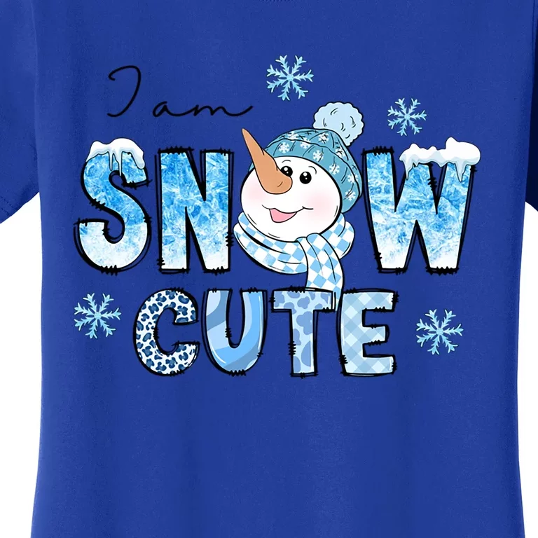 I Am Snow Cute Snow Funny Gift Women's T-Shirt